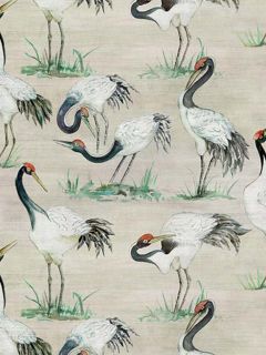 Osborne & Little Cranes Wallpaper, W7456-01
