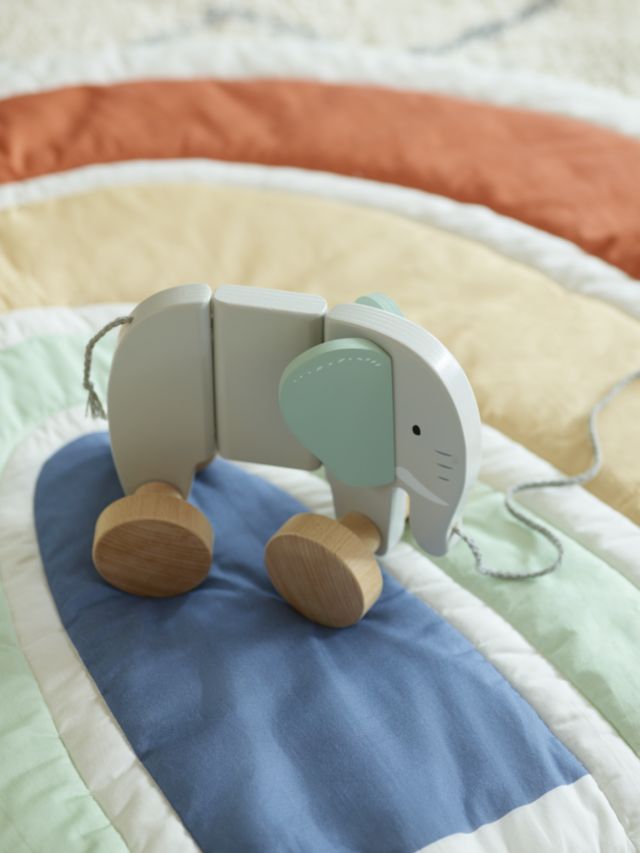 Big Wooden Toy Elephant,pull Along Toy,birthday Gift,christmas Gift,gifts  for Kids,toys for Kids,toys for Babies,waldorf Toy -  UK