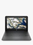 HP 11a-nb0000na Chromebook Laptop, Intel Celeron Processor, 4GB RAM, 32GB eMMC, 11.6", Grey