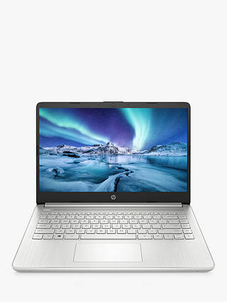 HP 14S-dq1020na Laptop, Intel Core i3 Processor, 8GB RAM, 128GB SSD, 14" Full HD, Silver