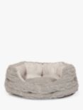 Danish Design Bobble Dog Bed, Soft Pewter