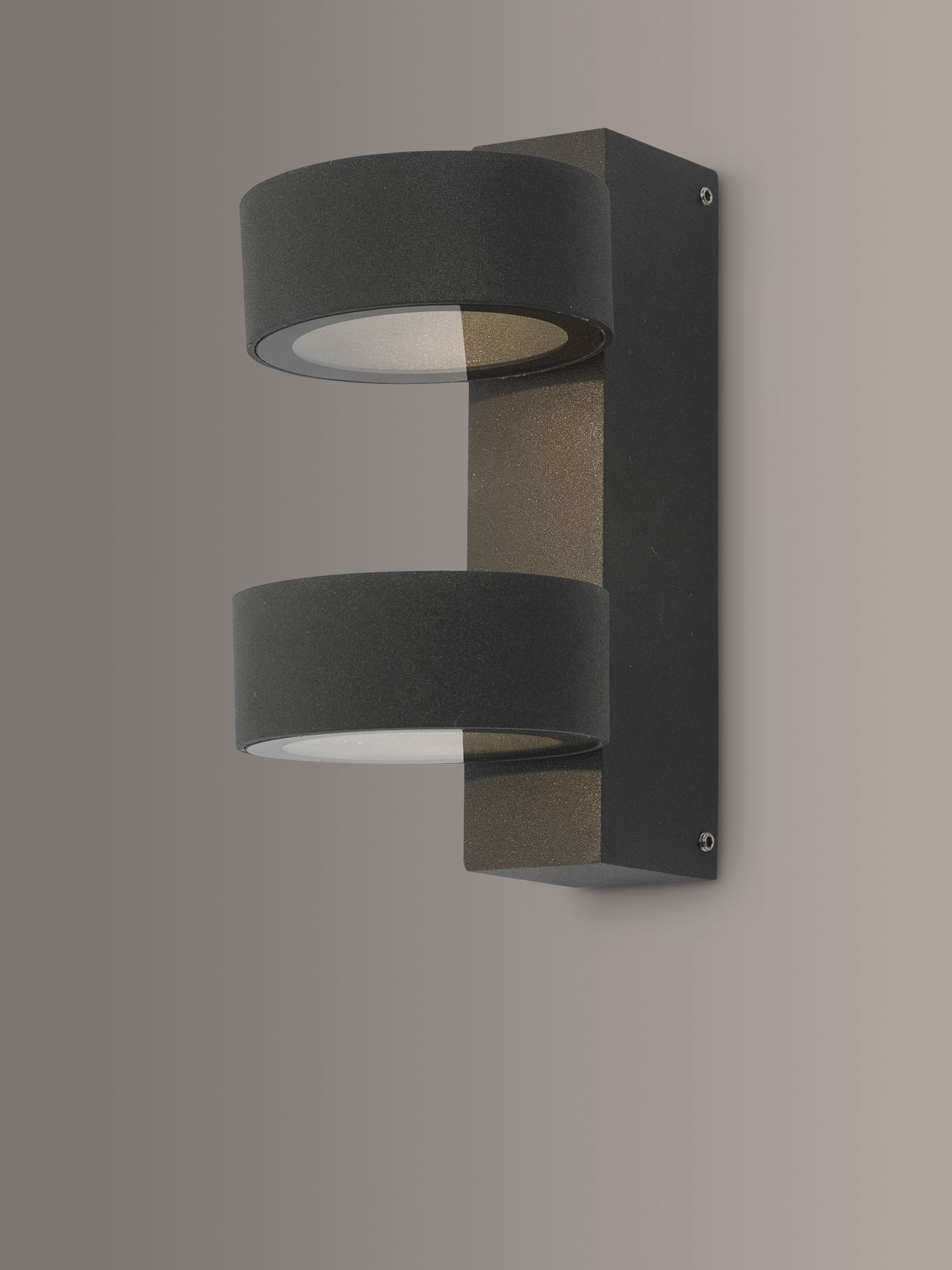 Photo of Där bohdan led outdoor wall light anthracite