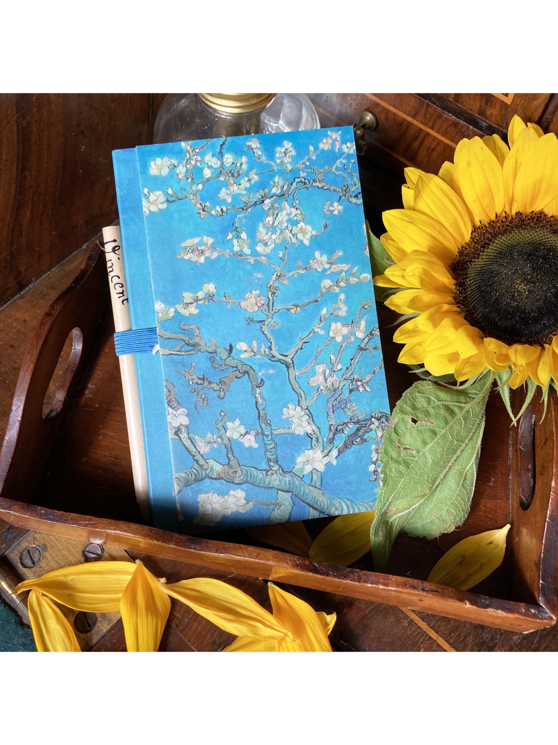 Almond Blossom Stitched Journal Set