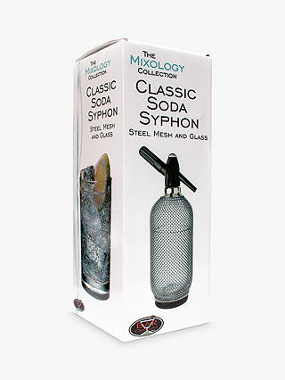 Mixology Collection Classic Soda Syphon, 1L