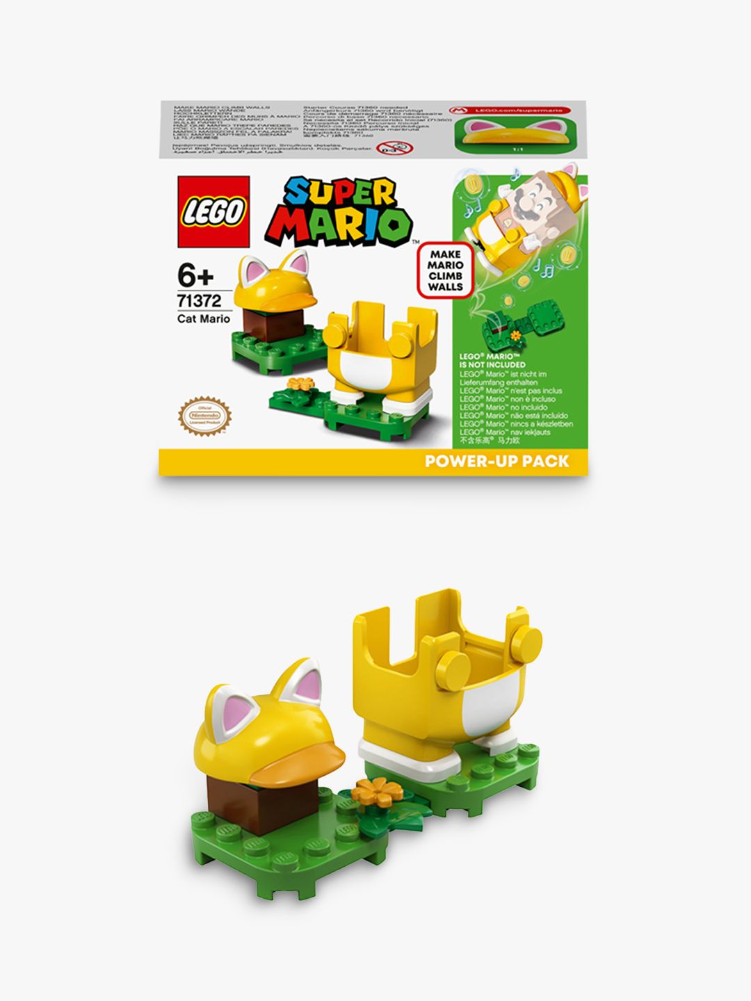 for sale online LEGO Cat Mario Power-Up Pack Super Mario 71372 