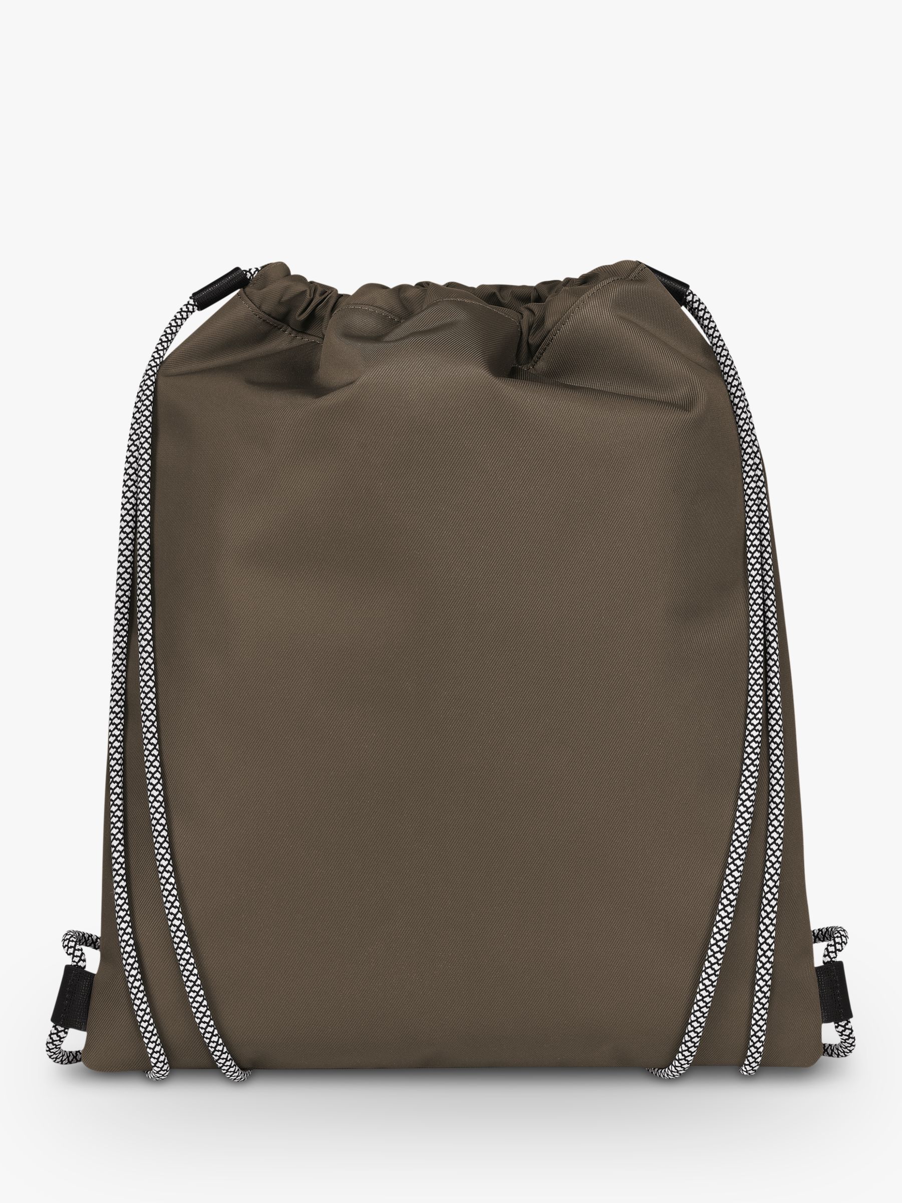 Longchamp Green District ECONYL® Drawstring Backpack at John Lewis ...