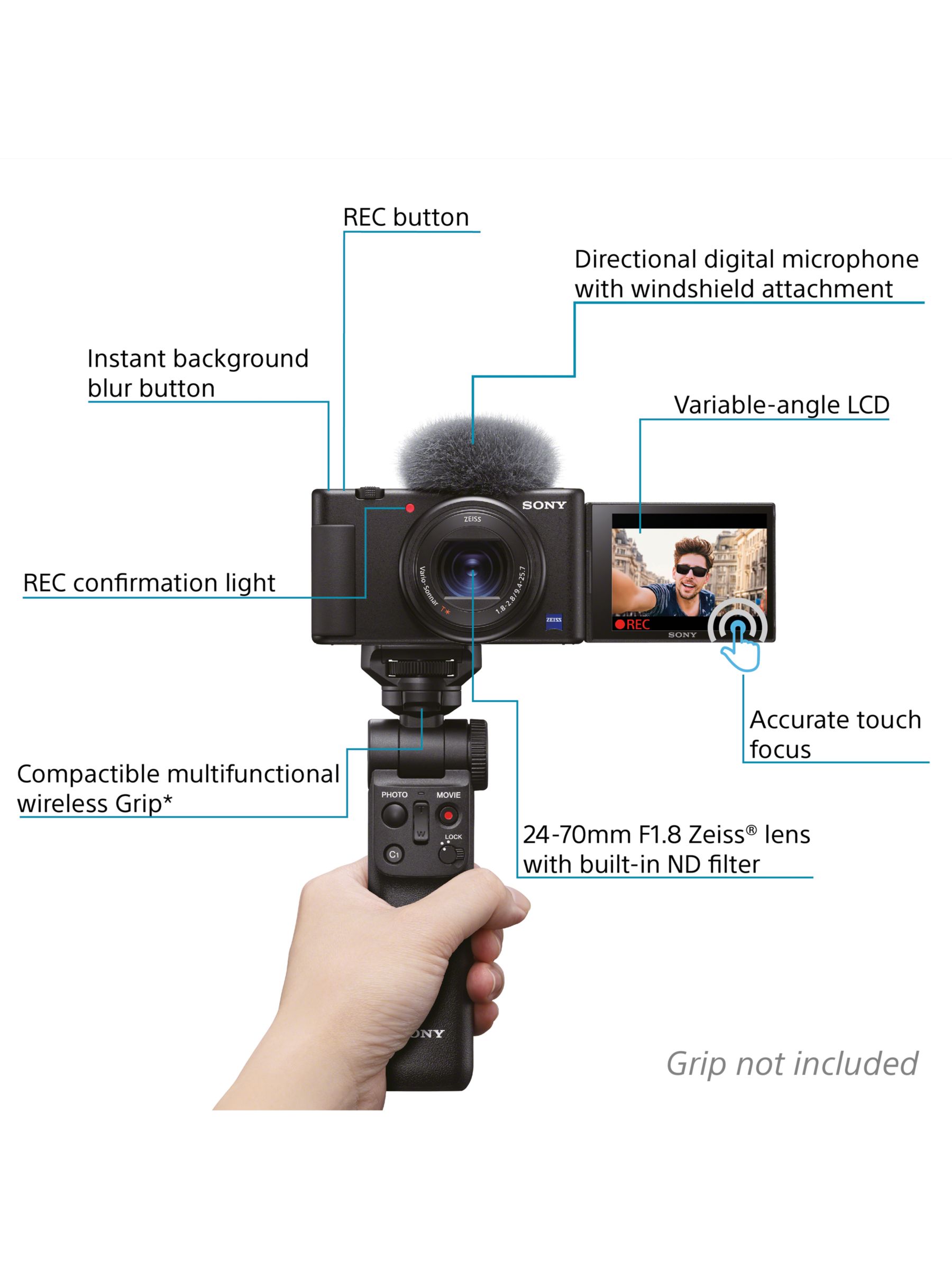 ZV-1 II Digital Camera (Black)