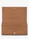 Longchamp Roseau Leather Continental Wallet, Natural