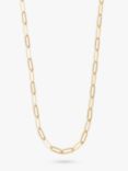 Wanderlust + Co Harper Chain Link Necklace, Gold