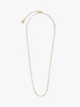 Wanderlust + Co Beaded Chain Necklace, Gold