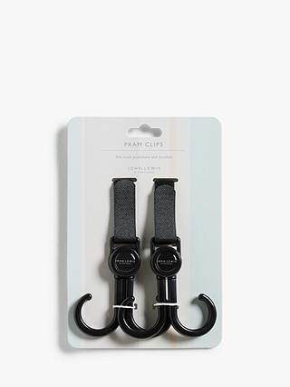 ANYDAY John Lewis & Partners Universal Pushchair Clips, Pack of 2
