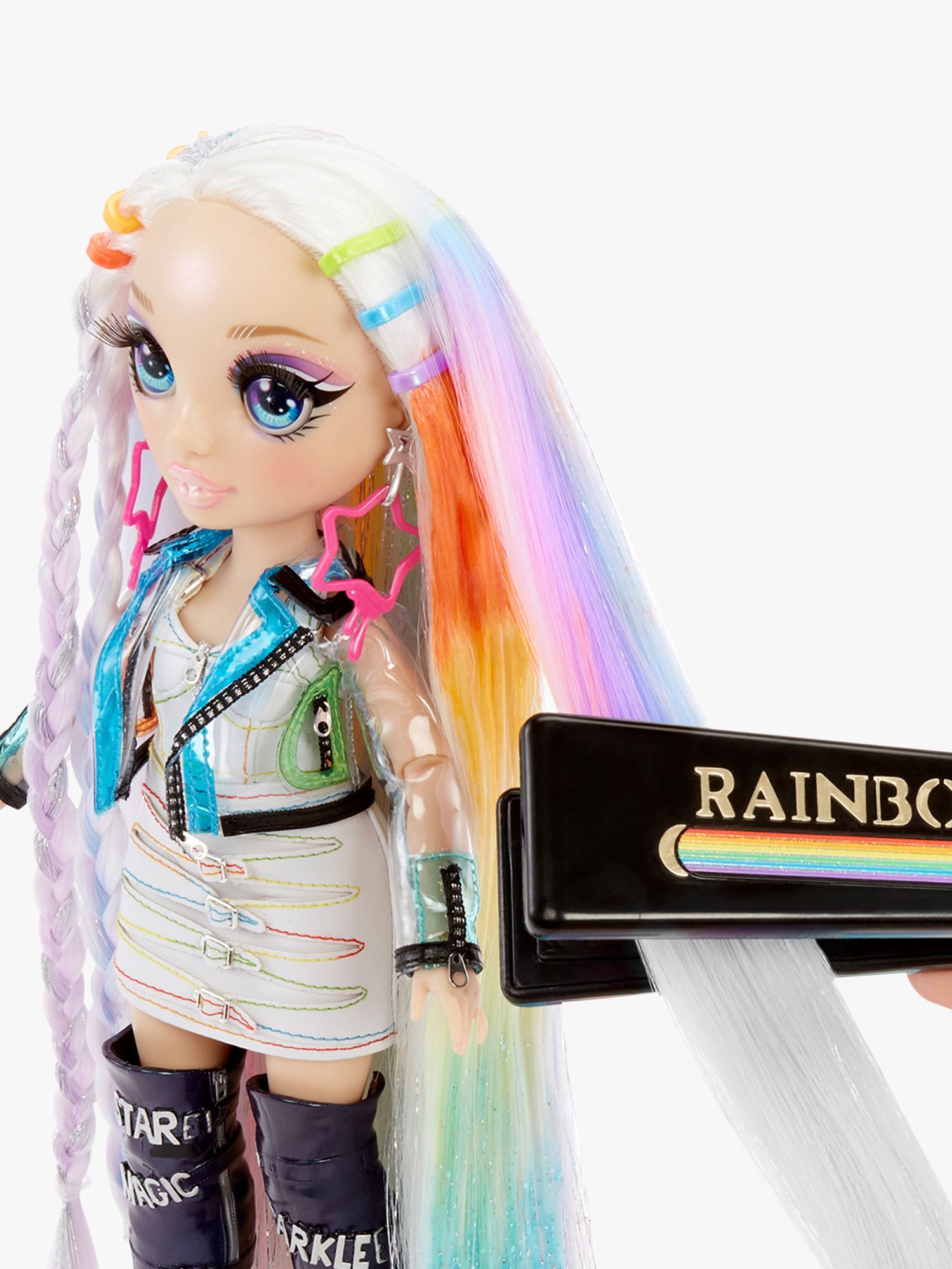 rainbow high hair studio create rainbow hair with exclusive doll