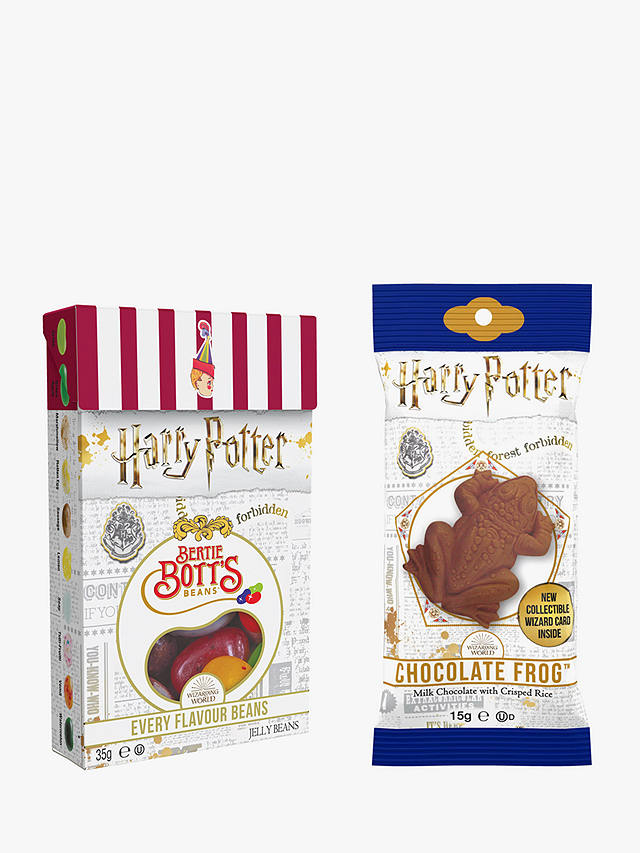 Jelly Belly Harry Potter Chocolate Frog & Bertie Bott's Every Flavour Beans, 15g & 54g