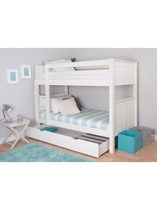 Stompa Classic Child Compliant Bunk Bed, Single Bunk Bed With Trundle