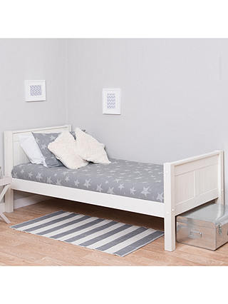 Stompa Classic Child Compliant Bed Frame, Single, White