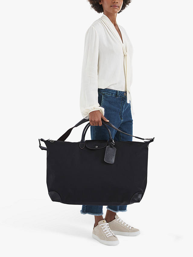 Longchamp Boxford Extra Large Travel Bag, Black