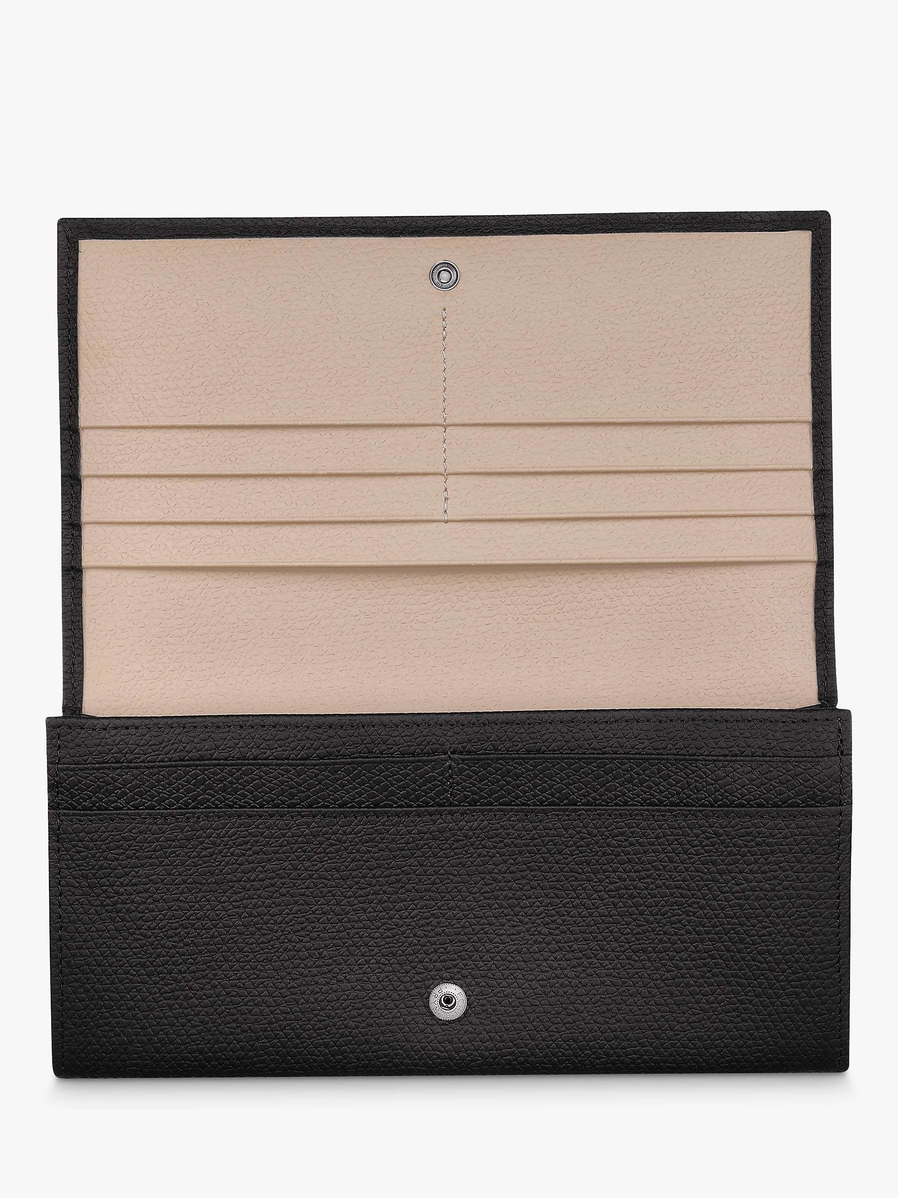 Buy Longchamp Roseau Leather Continental Wallet Online at johnlewis.com