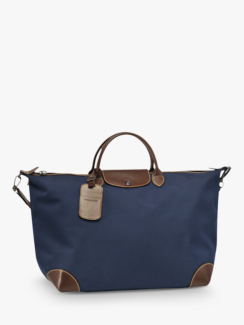 Longchamp Boxford Large Travel Bag, Blue at John Lewis & Partners