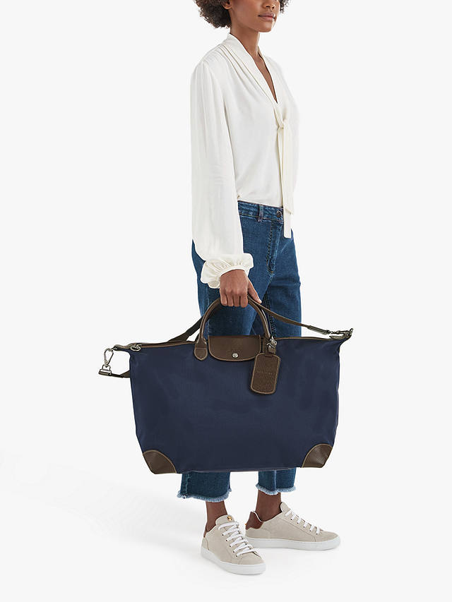 Longchamp Boxford Large Travel Bag, Blue
