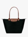 Longchamp Le Pliage Original Large Shoulder Bag, Black