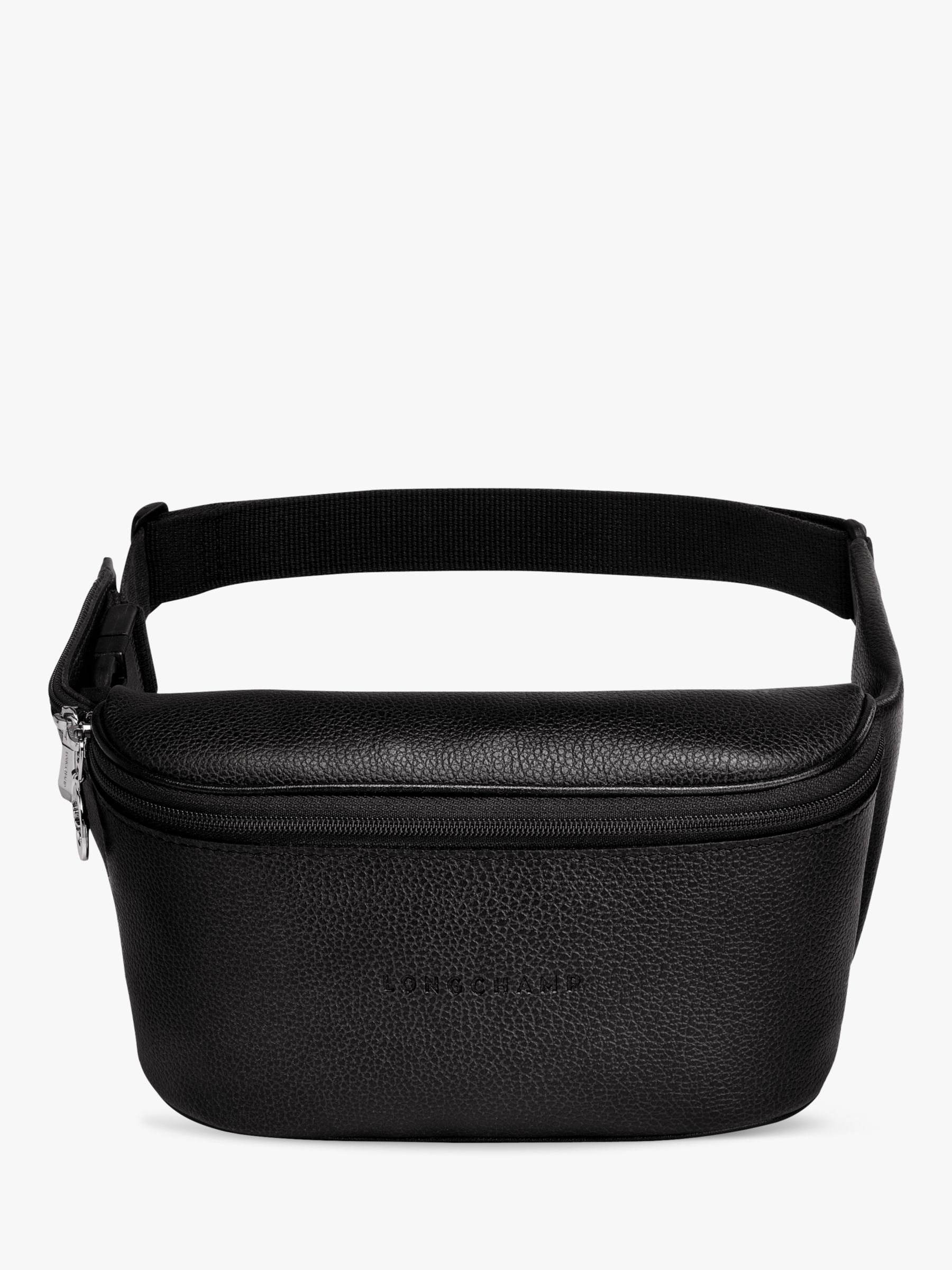 Longchamp Le Foulonné Leather Belt Bag at John Lewis & Partners