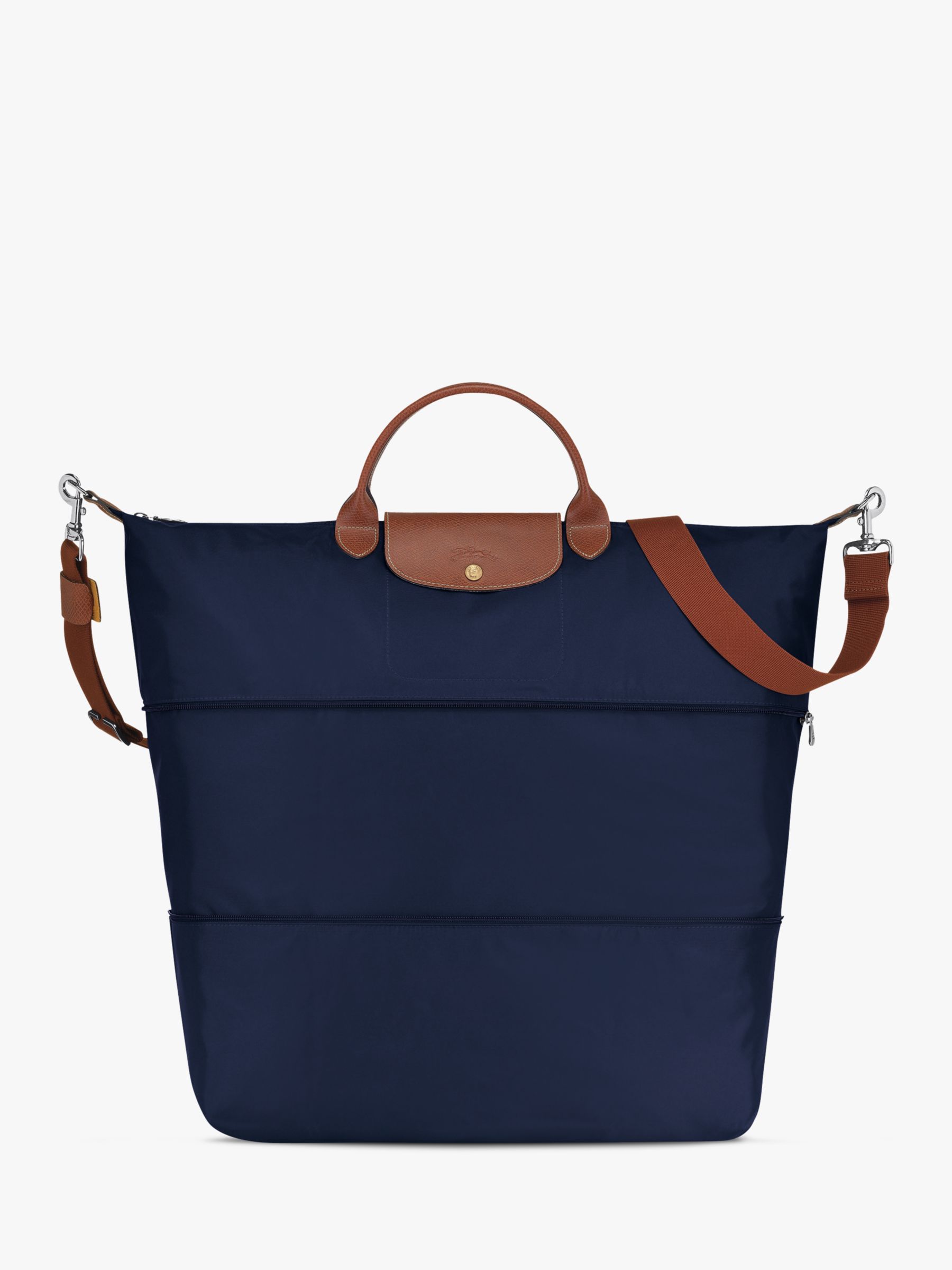 longchamp le pliage original expandable travel bag navy