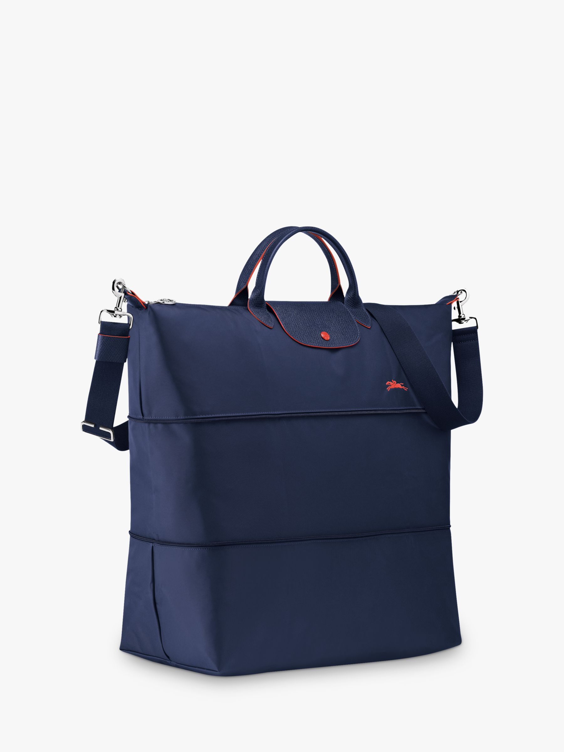 longchamp le pliage original expandable travel bag navy