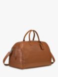 Longchamp Le Foulonné Large Leather Travel Bag, Caramel
