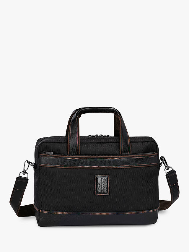Longchamp Boxford Briefcase, Black