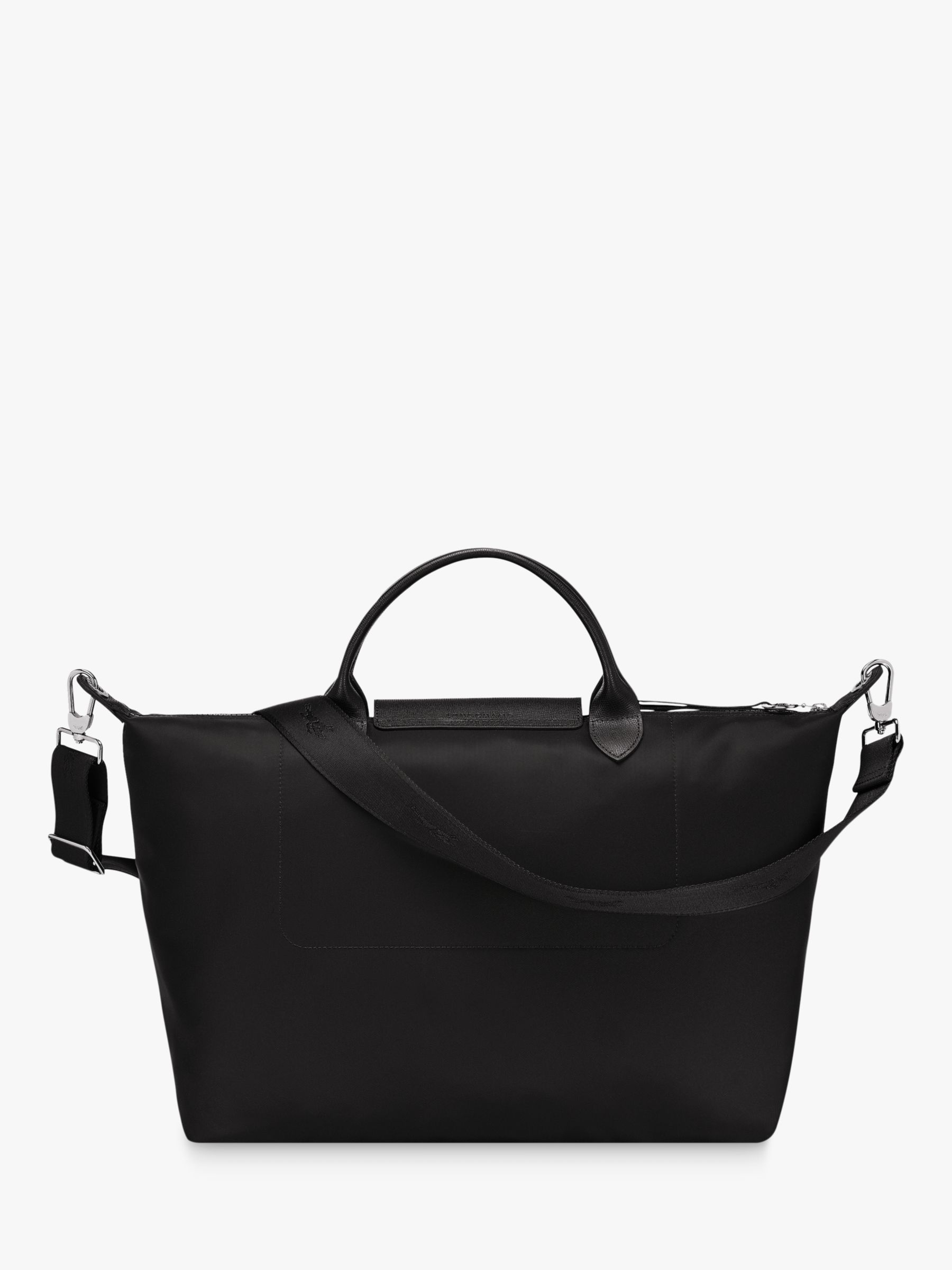 Longchamp Le Pliage Néo XL Top Handle Bag, Black at John Lewis & Partners
