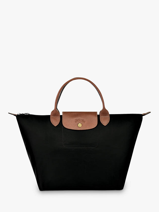 Longchamp Le Pliage Original Medium Top Handle Bag, Black
