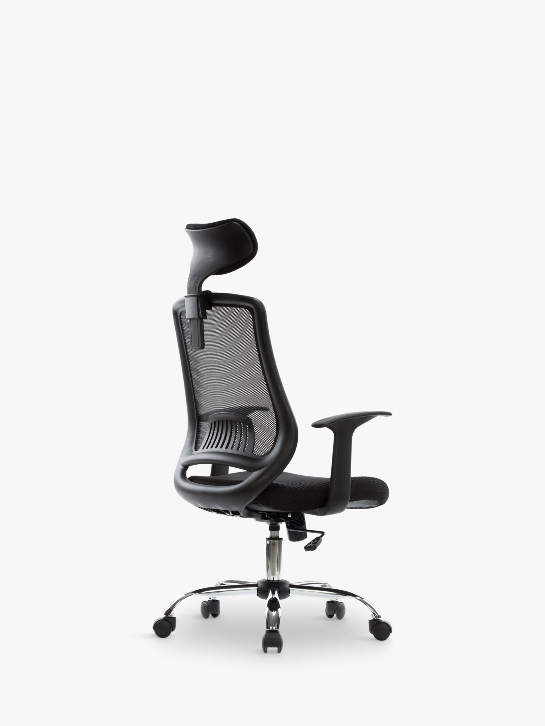 Alphason Florida Office Chair, Black at John Lewis & Partners