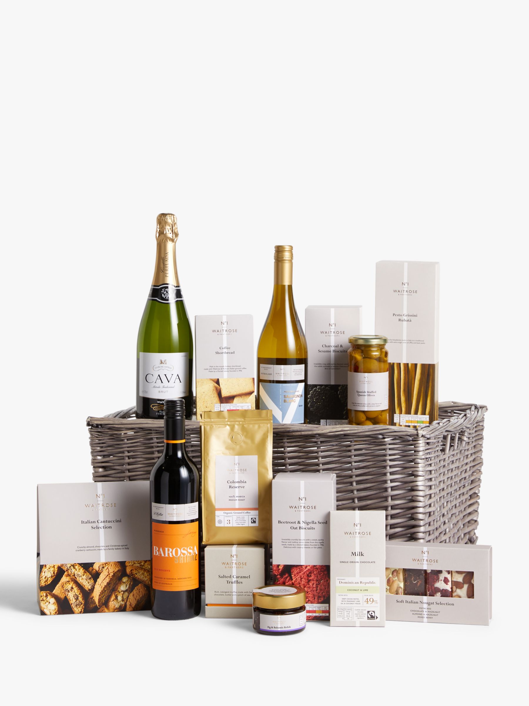 hamper waitrose hampers lewis aldi