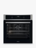 Zanussi Series 60 ZOPNA7X1 Built In Electric Self Cleaning Single Oven, Stainless Steel