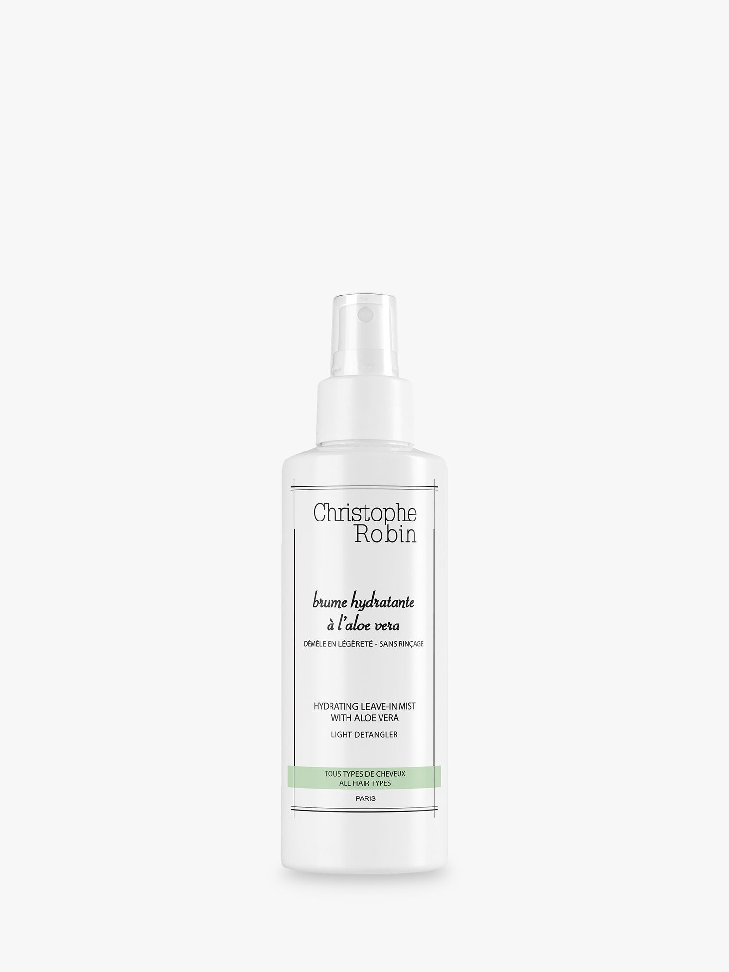 Christophe Robin Hydrating Leave-In Mist with Aloe Vera, 150ml