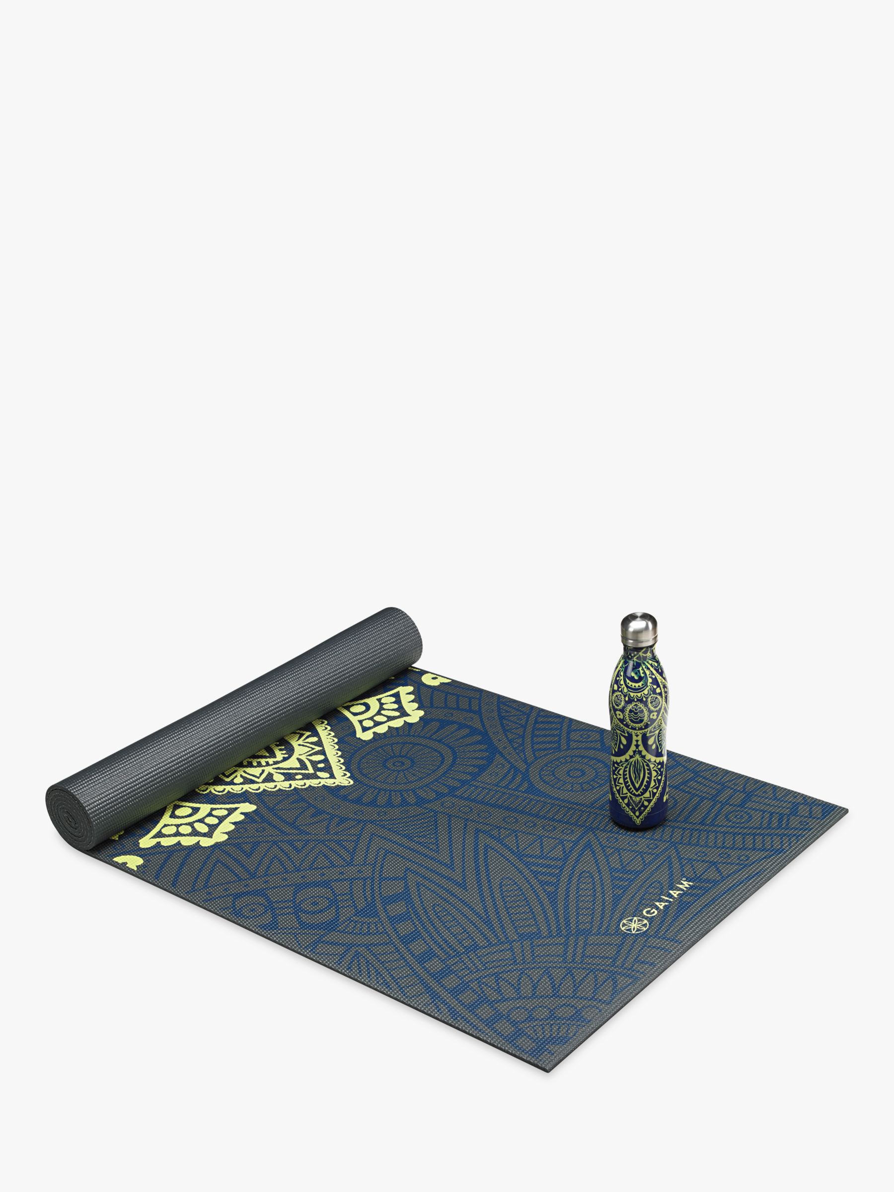 Gaiam Keep Your Cool Yoga Kit, Blue/Green