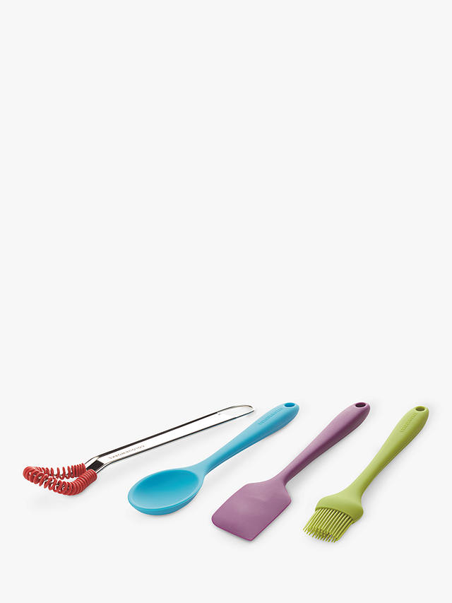 20,5 cm Kitchen Craft Colourworks Silicone Mini Mestolo Giallo Pastello