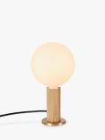 Tala Knuckle Table Lamp with Sphere IV 8W ES LED Dim to Warm Globe Bulb