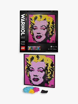 LEGO Art 31197 Andy Warhol's Marilyn Monroe Buildable Poster