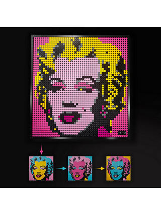 LEGO Art 31197 Andy Warhol’s Marilyn Monroe Buildable Poster