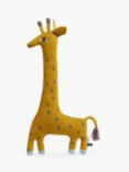 OYOY MINI Noah the Giraffe Cushion, Yellow