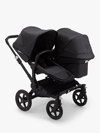 Bugaboo Donkey 3 Mineral Duo Pushchair and Carrycot, Washed Black