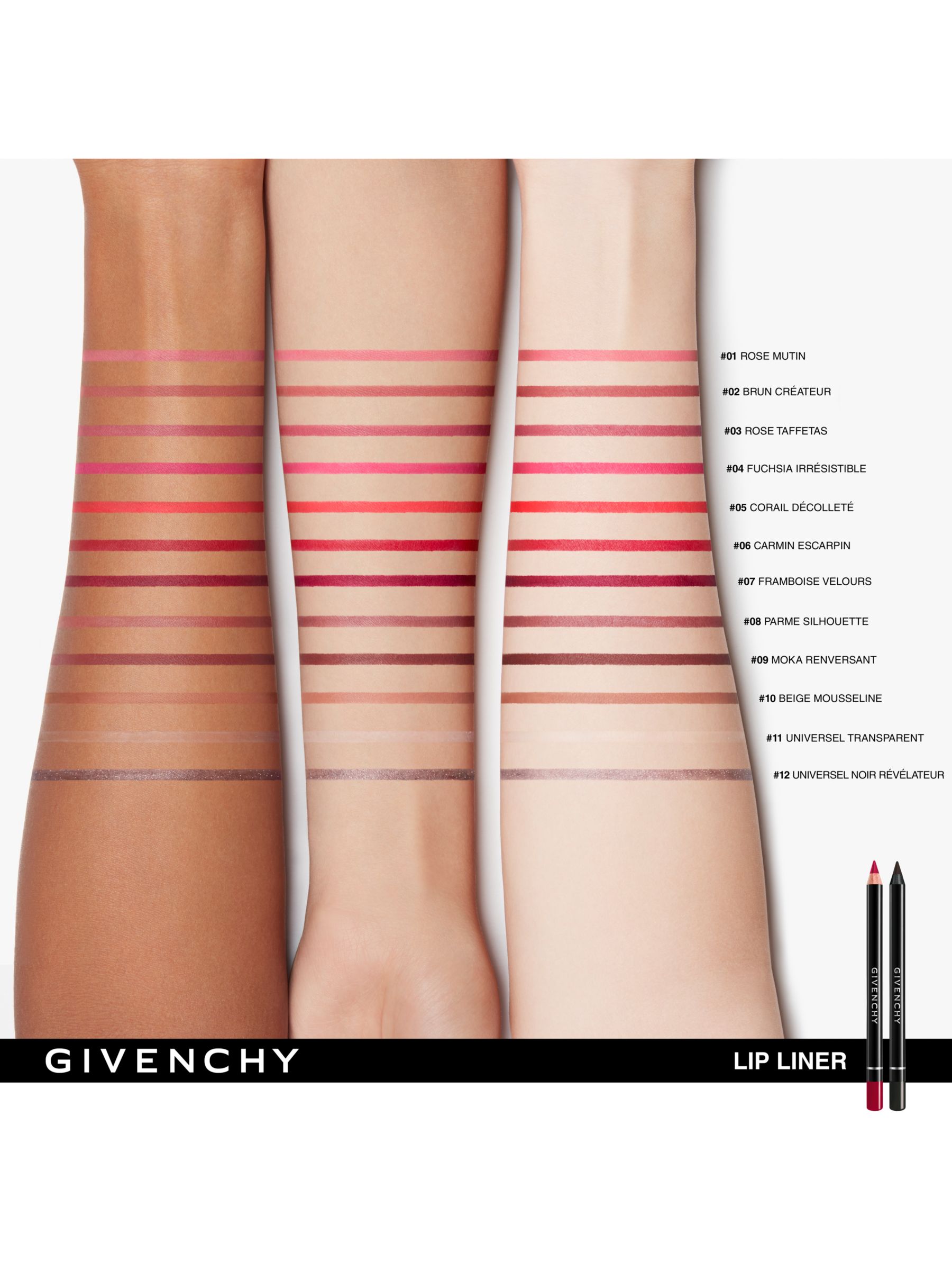 Givenchy Lip Liner, 09 Moka Renversant at John Lewis & Partners