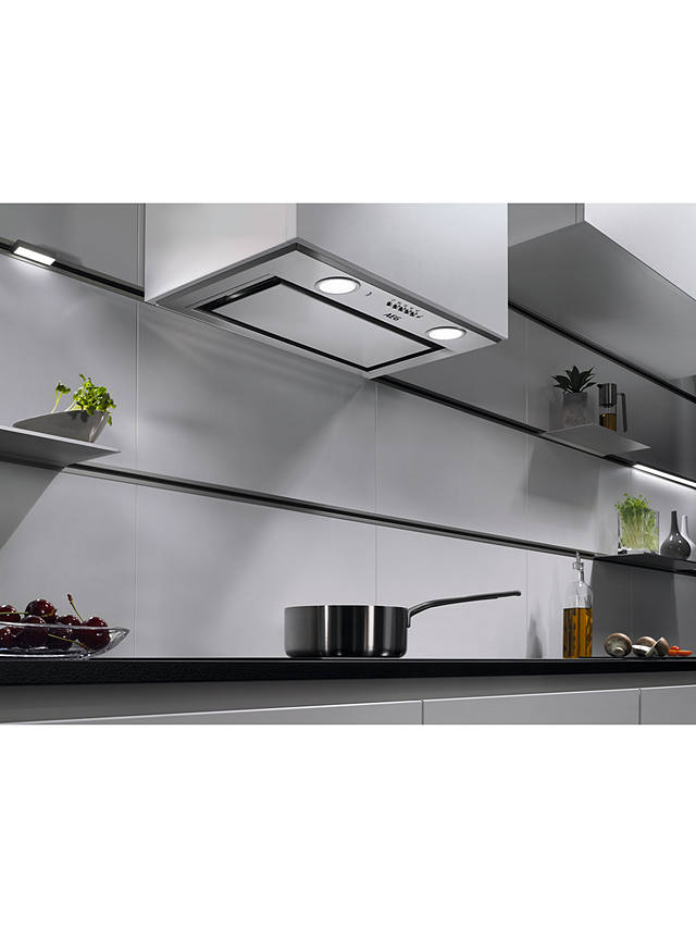 Buy AEG DGE5661HM 54cm Canopy Cooker Hood, A Energy Rating, Stainless Steel Online at johnlewis.com