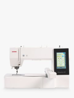 Janome Memory Craft MC500E LE Embroidery Machine, White