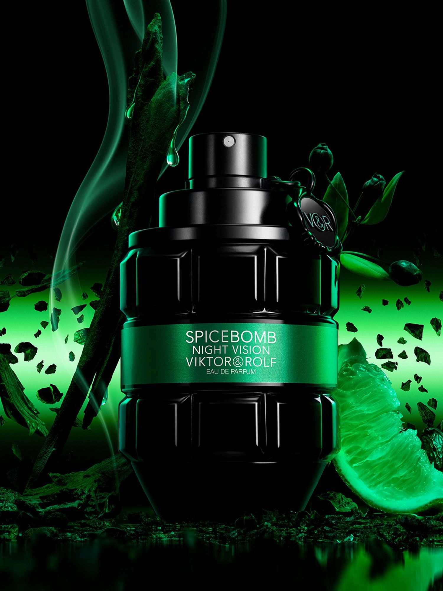 Viktor & Rolf Spicebomb Night Vision Eau de Parfum, 90ml at John Lewis ...