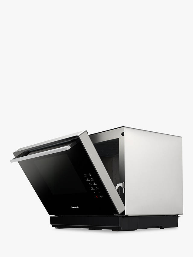 Buy Panasonic NN-CF87LBBPQ Combination Microwave Oven, Metallic Silver Online at johnlewis.com