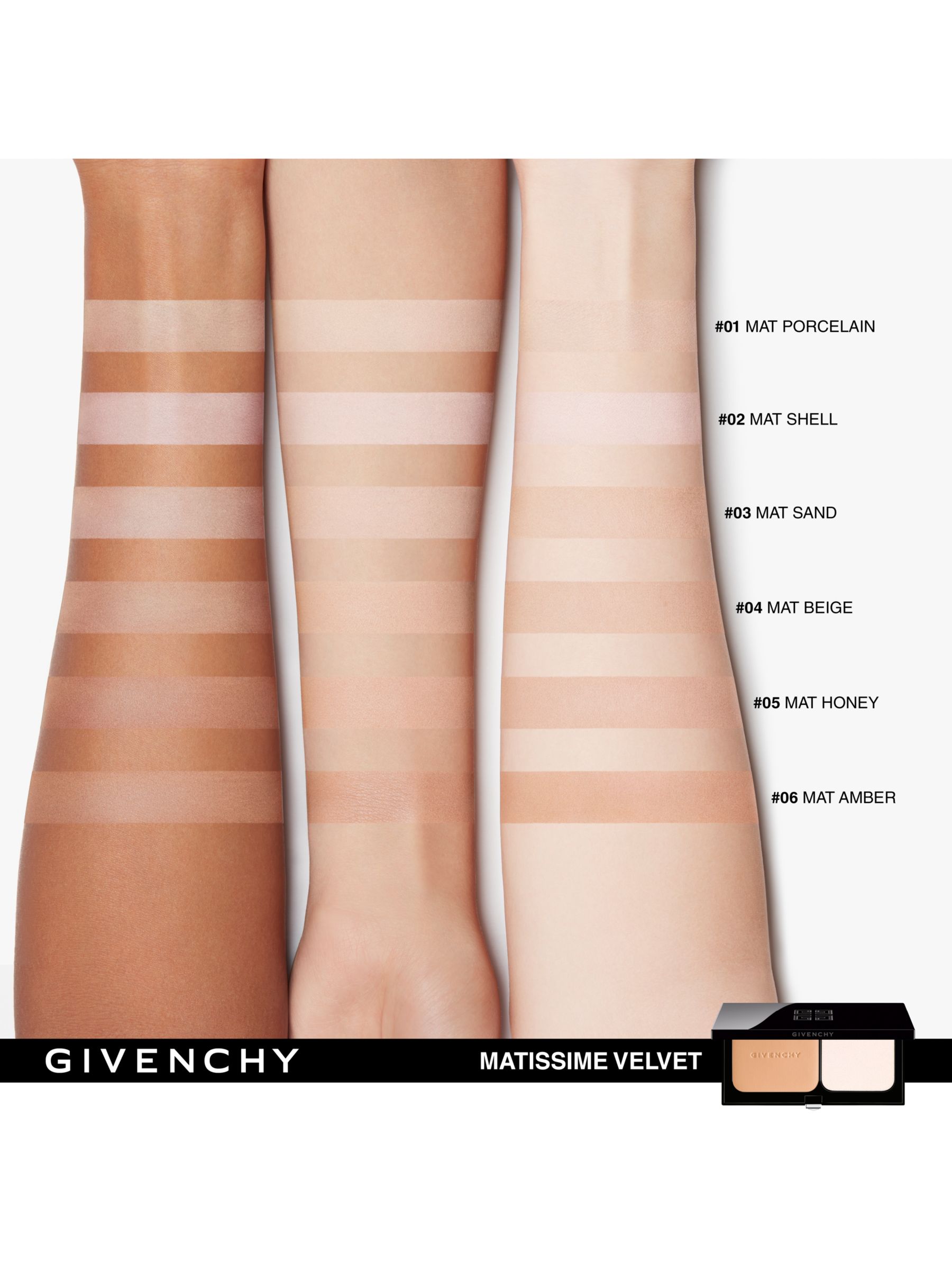 Givenchy Matissime Velvet Compact Foundation