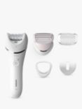 Philips BRE710/01 Series 8000 Wet and Dry Epilator, 4 attachments
