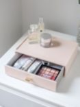 Stackers Makeup Drawer, Blush Pink